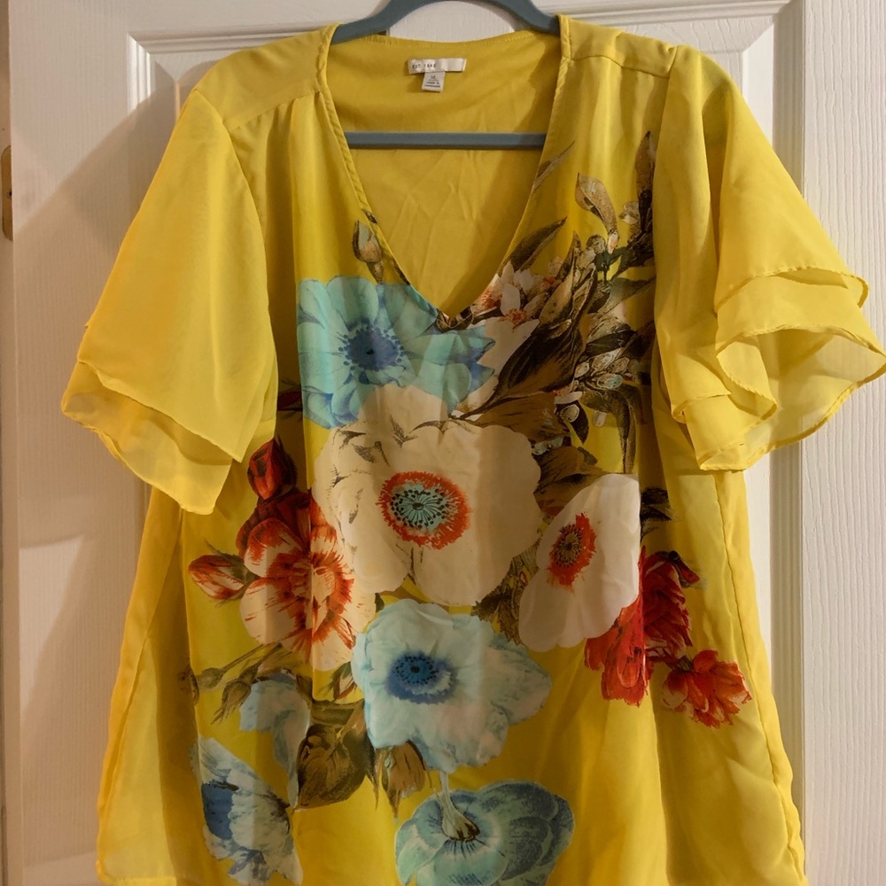 Flowered top